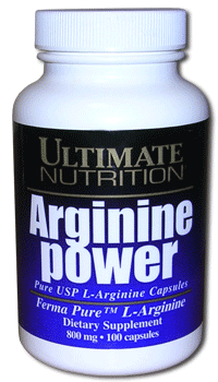 Arginine Power, 100 капс.Ultimate Nutrition