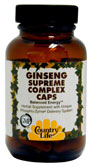 GINSENGS SUPREME COMPLEX, 60 капс. Country Life