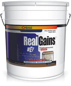 Real Gains, 3,1 кг.
Universal Nutrition