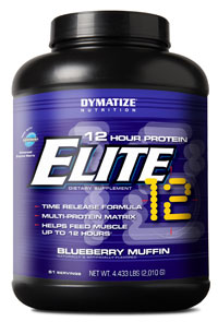 Elite 12 Hour Protein, 2010 гр. Dymatize Nutrition